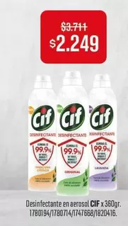 Cif - Desinfectante en aerosol