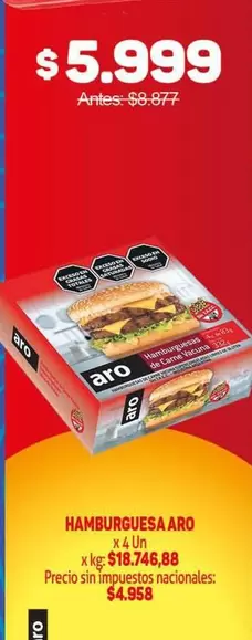Aro - Hamburguesa