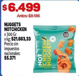 Not - NOTCHICKEN NUGGETS