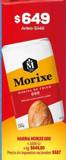 Morixe - HARINA MORIXE 000