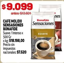 Bonafide - CAFE MOLIDO SENSACIONES