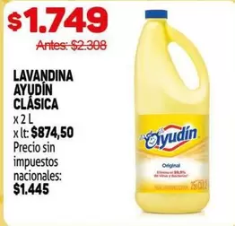 X$ - LAVANDINA CLÁSICA
