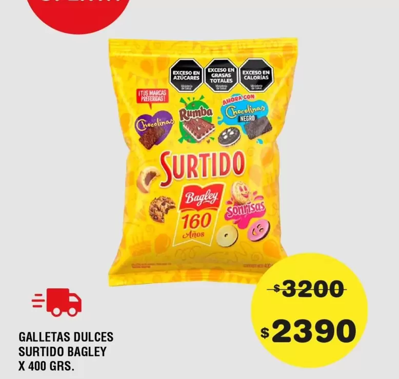 Bagley - GALLETAS DULCES SURTIDO