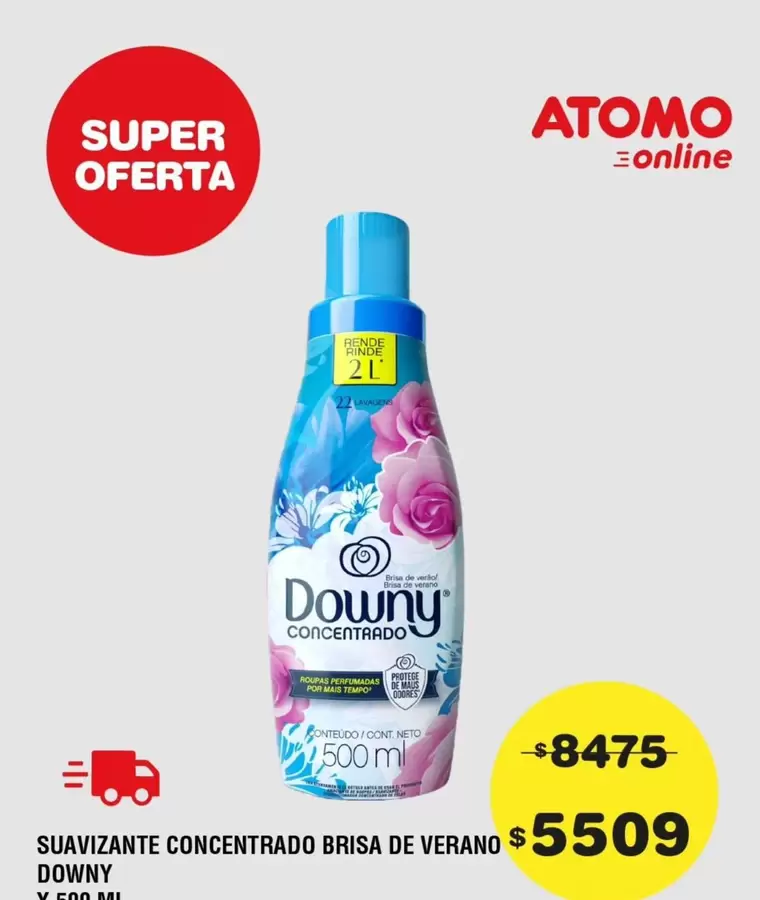 Downy - SUAVIZANTE CONCENTRADO BRISA DE VERANO