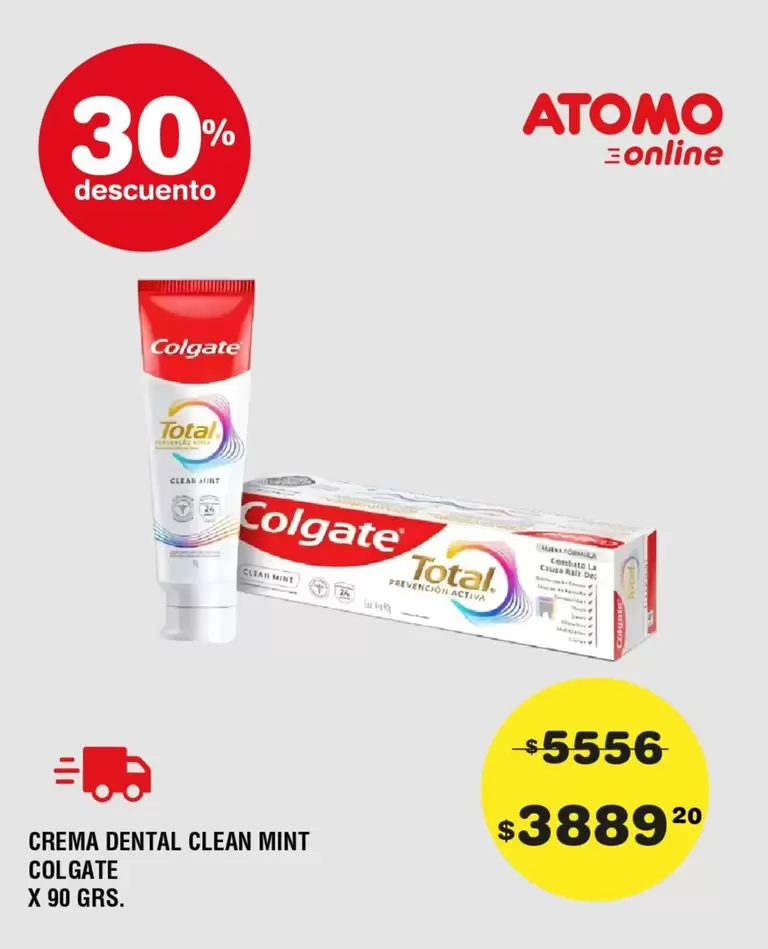 Colgate - CREMA DENTAL CLEAN MINT