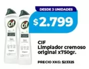 Cif - Limpiador cremoso original