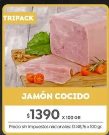 X$ - JAMÓN COCIDO