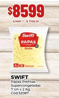Swift - Papas Prefitas Bastón