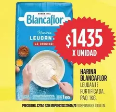 Blancaflor - Harina Leudante Fortificada
