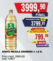 Cocinero - ACEITE MEZCLA
