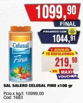 Celusal - SALERO CELUSAL FINO
