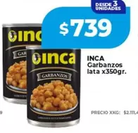 Inca - Garbanzos lata
