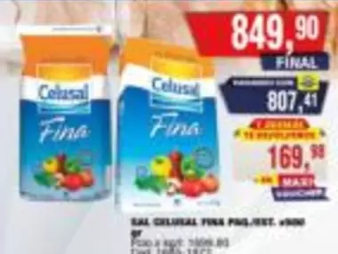 Celusal - Sal  Fina