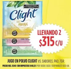 Clight - JUGO EN POLVO