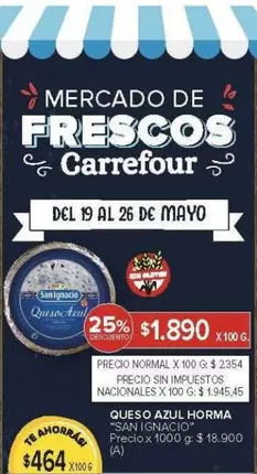 San Ignacio - QUESO AZUL