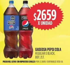 Pepsi - Gaseosa Cola