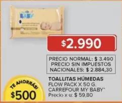 Flow - TOALLITAS HÚMEDAS