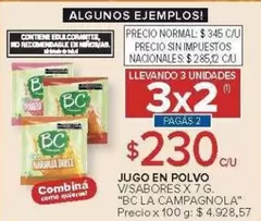BC - JUGO EN POLVO