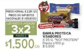X$ - BARRA PROTEICA
