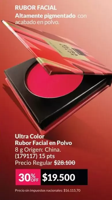 Ultra - Color Rubor Facial en Polvo