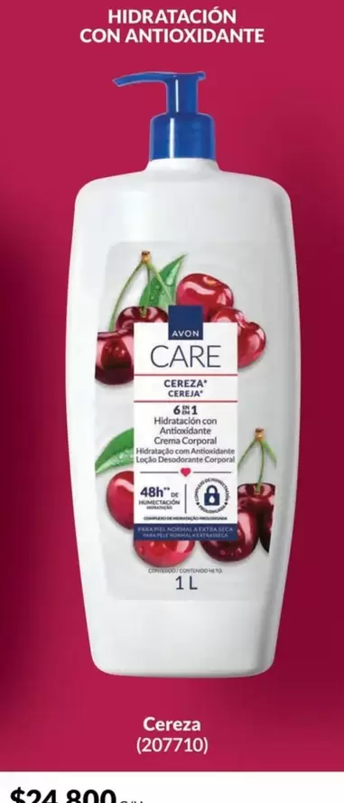 Nivea - HIDRATACIÓN CON ANTIOXIDANTE Cereza (207710)