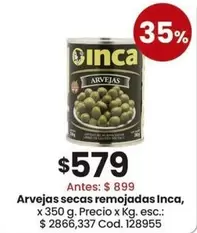 Inca - Arvejas secas remojadas