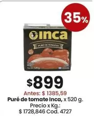 Inca - Puré de tomate