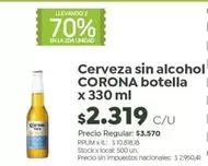 Corona - Cerveza sin alcohol