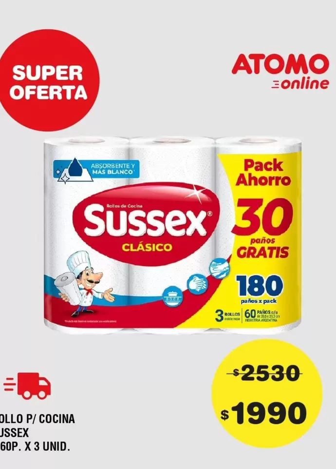 Sussex - ROLO P/ COCINA SUSSEX