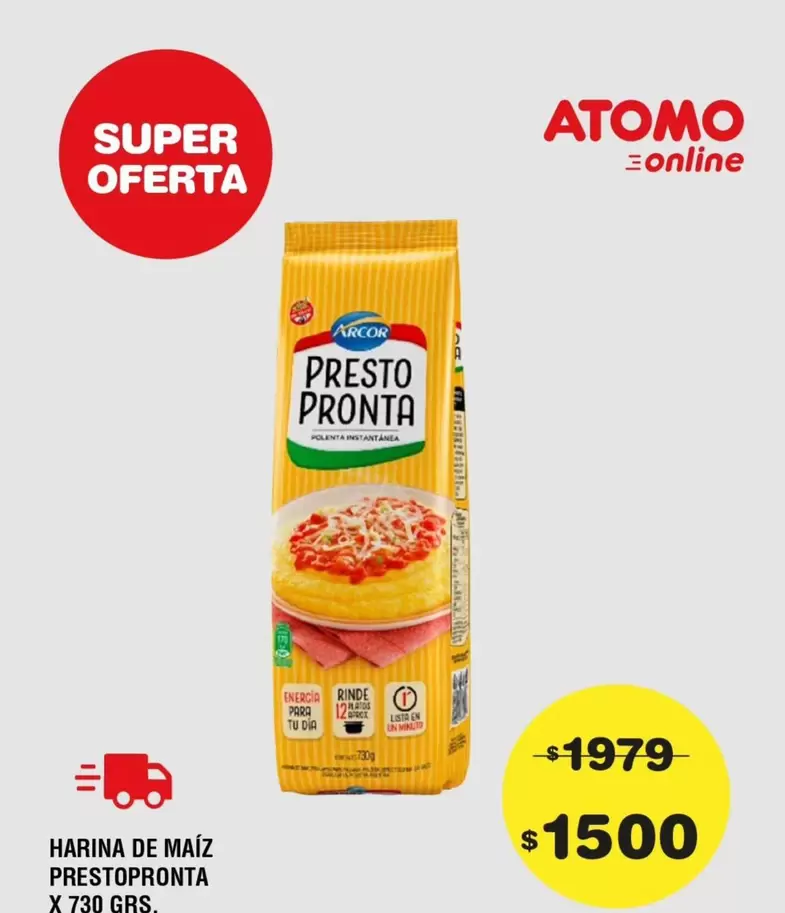 Presto Pronta - HARINA DE MAIZ PRESTOMPRONTA