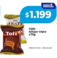 Tofi - Alfajor triple