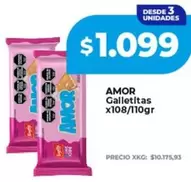 Amor - Galletitas