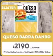X$ - QUESO BARRA