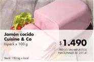 Cuisine - Jamón cocido