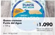 Punta del Agua - Queso cremoso