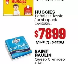 Huggies - Pañales Classic Jubopack Cód:50518