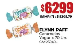 Flynn Paff - Caramelos Yogur x 70 Un. Cód:23940
