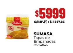 Sumasa - Tapas de Empanadas Cód:4846