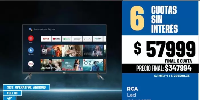 RCA - LED TV
