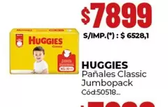 Huggies - Pañales Classic Jumbopack Cód:50518