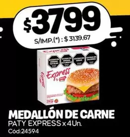 X$ - Medallón de Carne