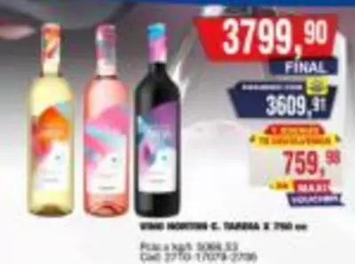 CAT - Vino Montres C. Tarabba X 750 ml