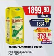 Playadito - YERBA PLAYADITO