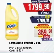 Ayudin - LAVANDINA x 2 lt.