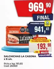 La Casona - SALCHICHAS
