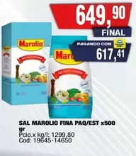 Marolio - SAL MAROLIO FINA PAQ/EST x500 gr