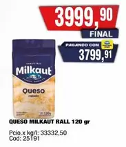 Milkaut - QUESO MILKAUT RALL