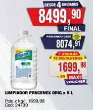 Procenex - LIMPIADOR PROCENEX ORIG