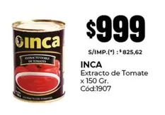 Inca - Extracto de Tomate Cód:1907