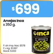 Inca - Arvejas
